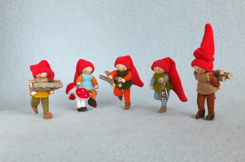 Vijf Minikabouters - Zelfmaakpakketje