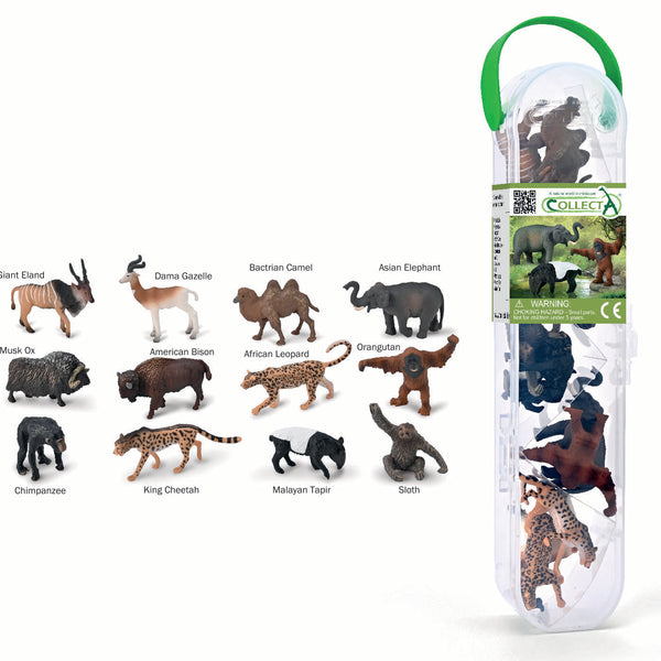 Collecta Mini - Wilde Dieren B 12 stuks