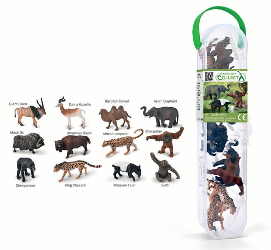 Collecta Mini - Wilde Dieren B 12 stuks