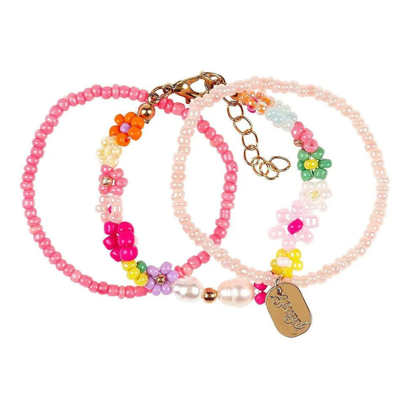 Armband Loiz Bloem Roze