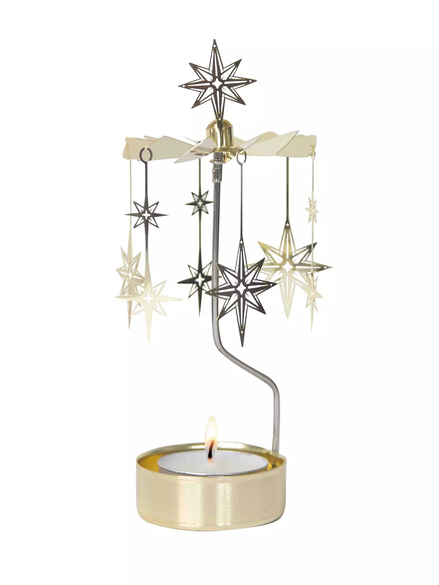 Theelichthouder Carrousel - Ster