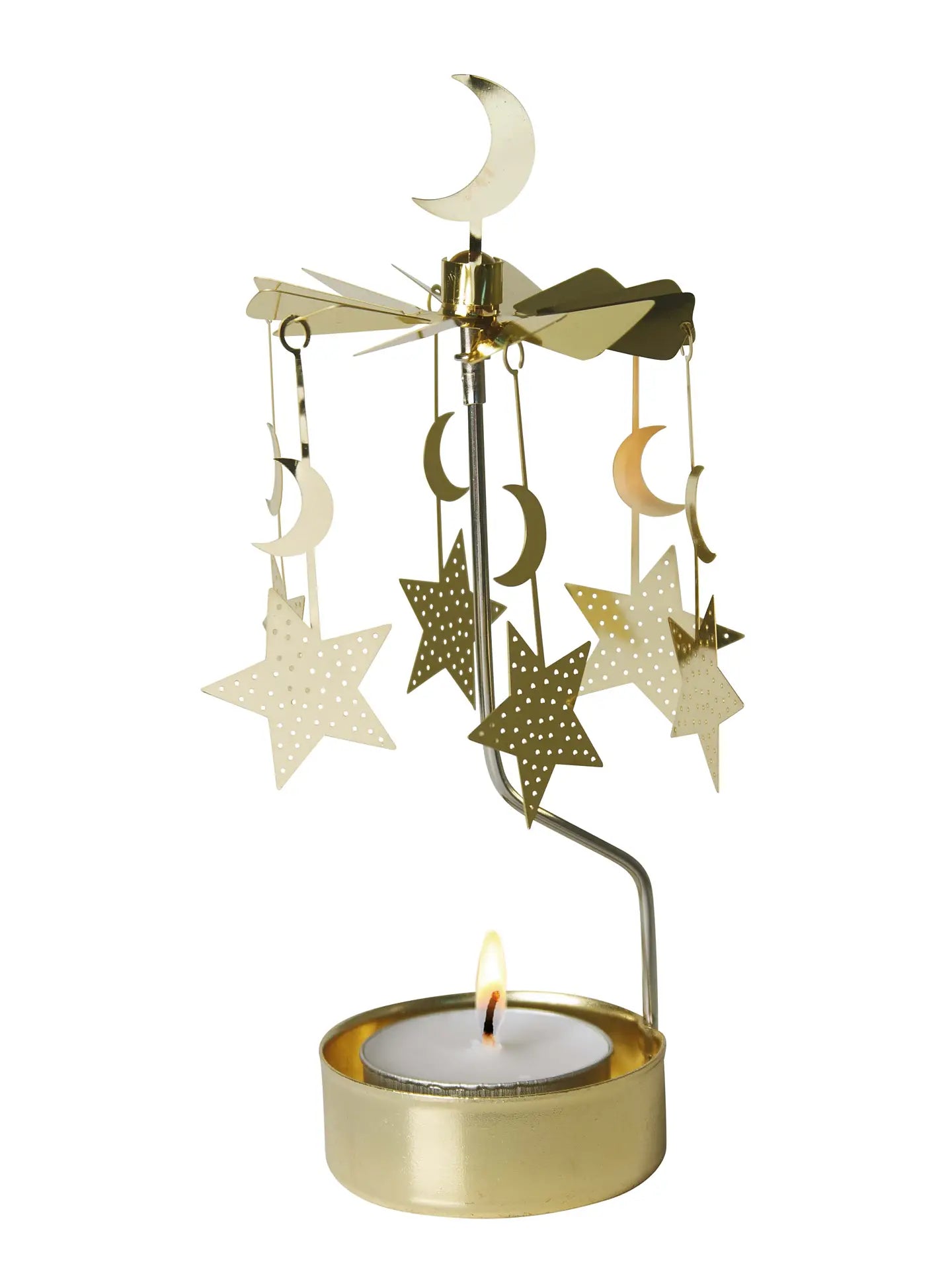 Theelichthouder Carrousel - Moon & Stars