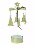 Laad afbeelding in galerijweergave, Theelichthouder Carrousel - Kerstboom
