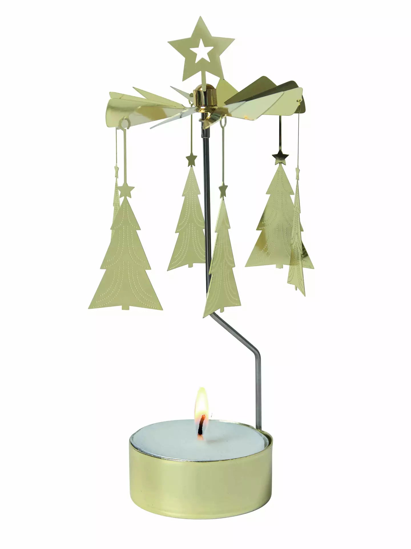 Theelichthouder Carrousel - Kerstboom