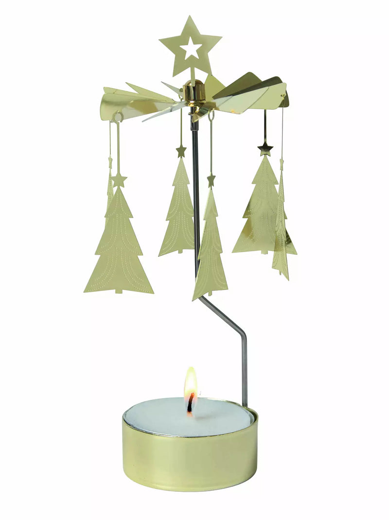 Theelichthouder Carrousel - Kerstboom