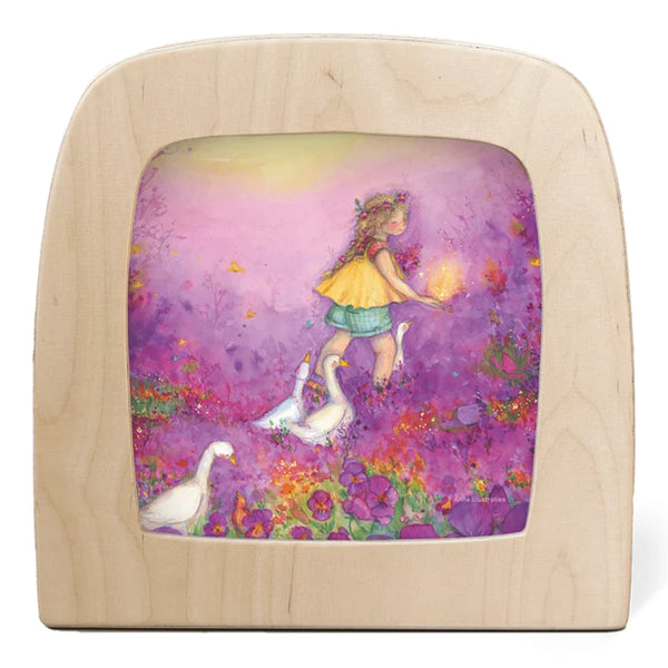 Toverlux silhouet Little Goose Girl- Anne Illustraties