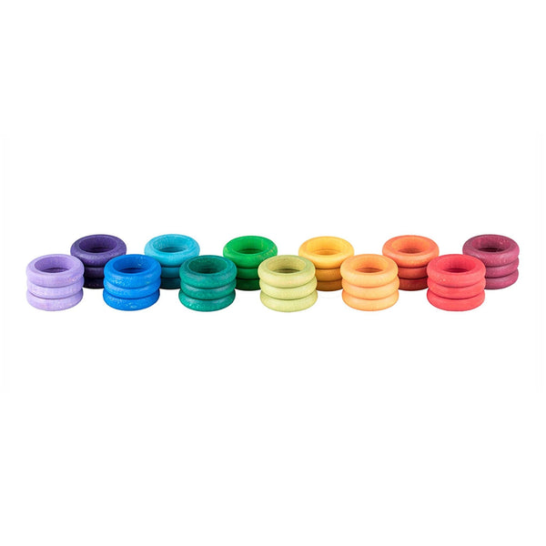 36 Ringen in 12 Kleuren