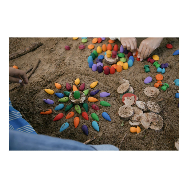 Mandala Regenboog Sneeuwvlokken