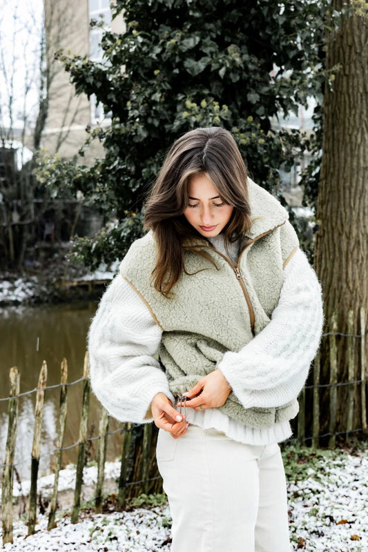 Bodywarmer Isla Pistachio
