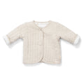 Reversible Babyjasje - Bunny/Nappy Sand