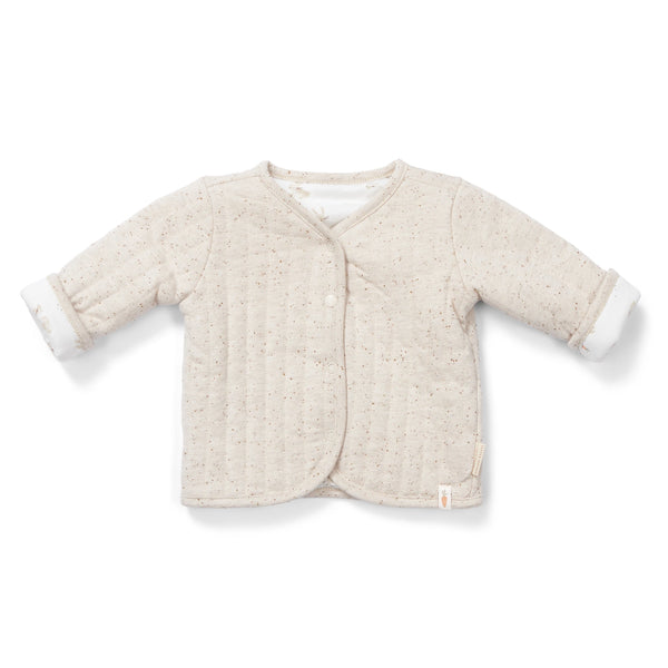Reversible Babyjasje - Bunny/Nappy Sand