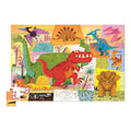 Puzzel in blik - Dino World