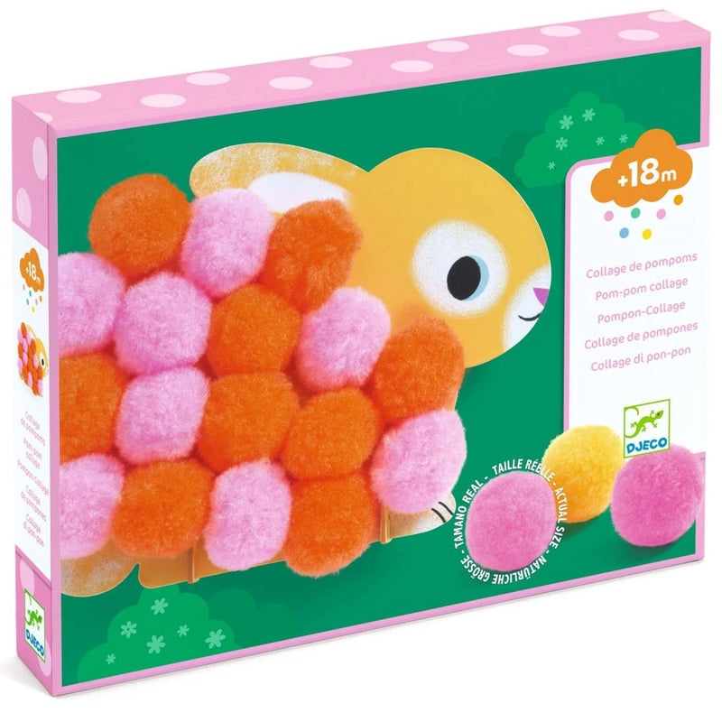 Knutselset Pompoms Dieren en zachte bolletjes