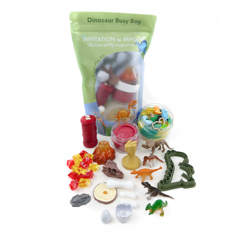 Speelklei Dinosaur Busy Bag