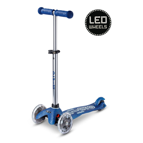 Micro Mini Deluxe Galaxy Glitter Led Blauw