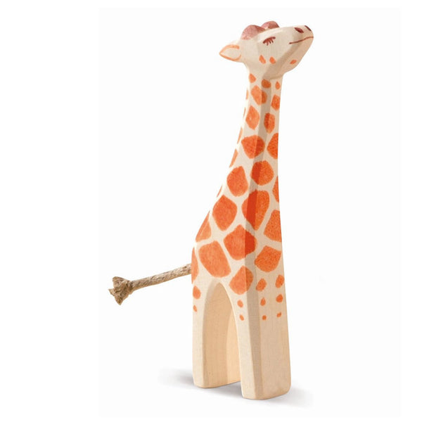Kleine giraffe klein kop omhoog