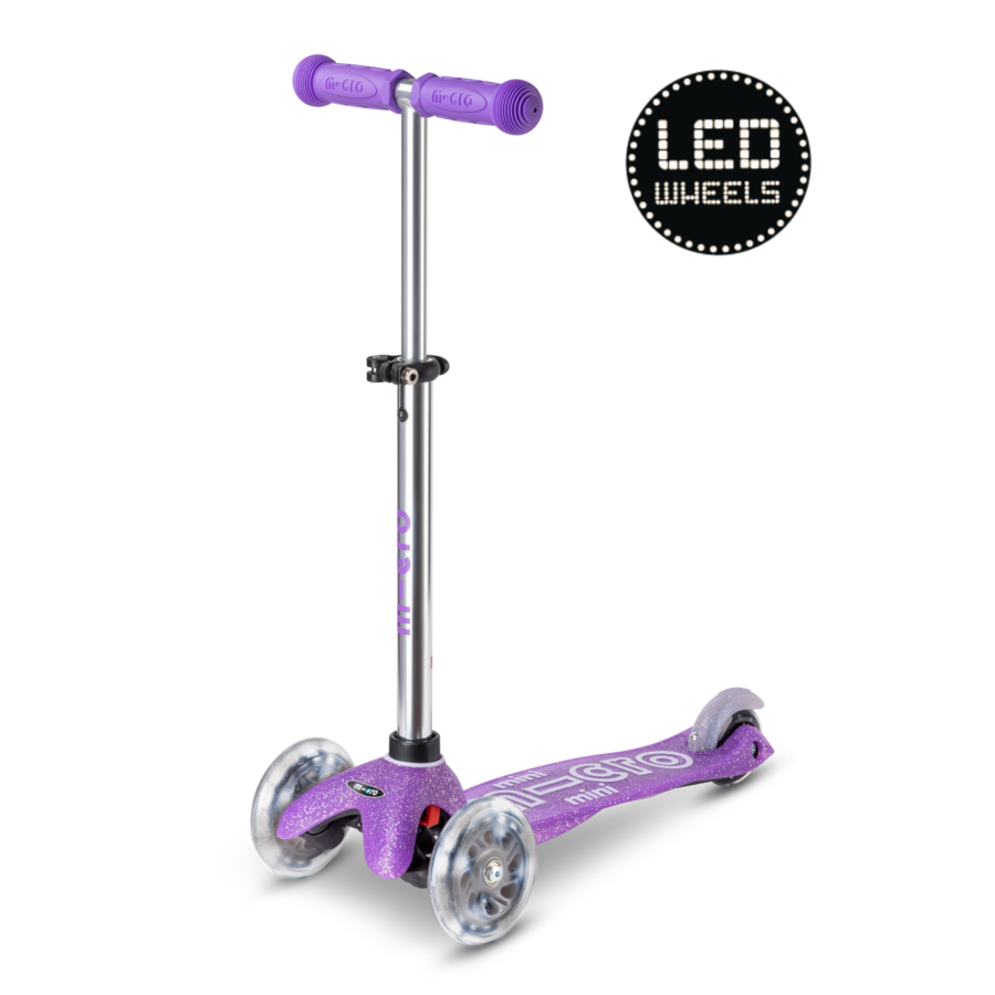 Micro Mini Deluxe Fairy Glitter Led Paars