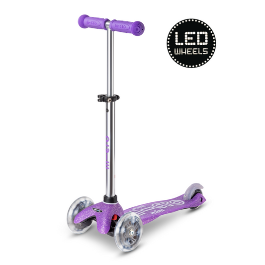Micro Mini Deluxe Fairy Glitter Led Paars