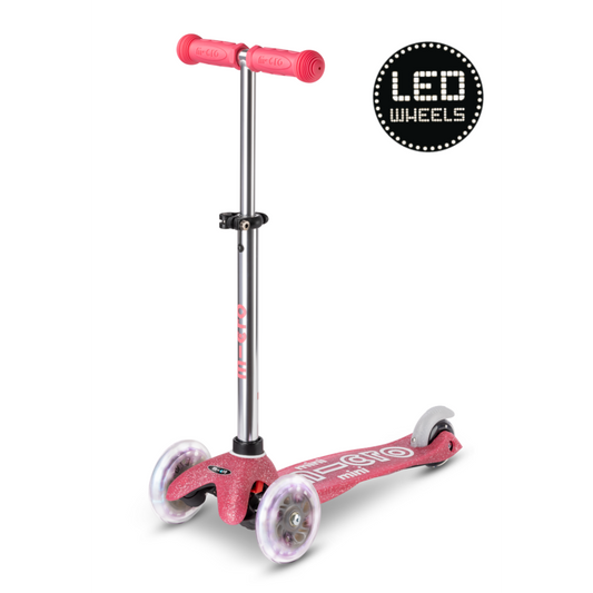 Micro Mini Deluxe Fairy Glitter Led Roze