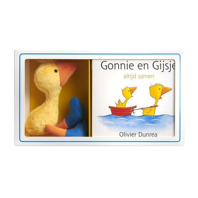 Gonnie en Gijsje altijd samen inclusief knuffeltje