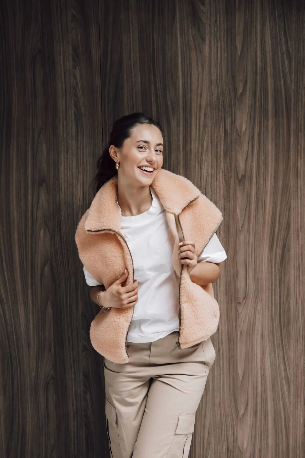 Bodywarmer Isla Apricot