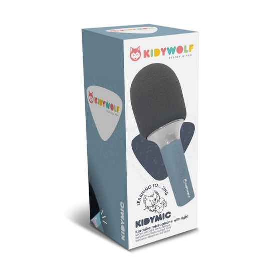 KIDYMIC Karaoke Microfoon - Blauw