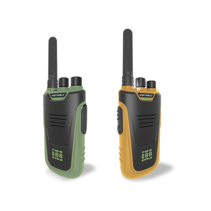 KIDYTALK Walkie Talkie - Green Orange