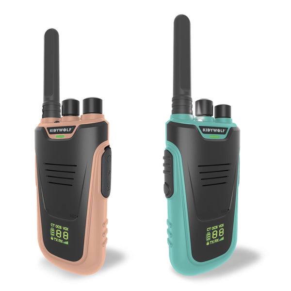 KIDYTALK Walkie Talkie - Nude Cyan