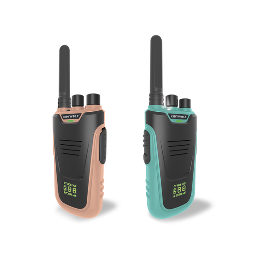 KIDYTALK Walkie Talkie - Nude Cyan