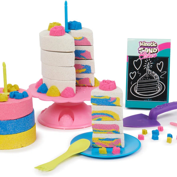 Kinetic Sand Rainbow Cake Shop