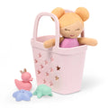 Badpop Blond met Badmandje en Accessoires