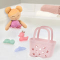 Badpop Blond met Badmandje en Accessoires