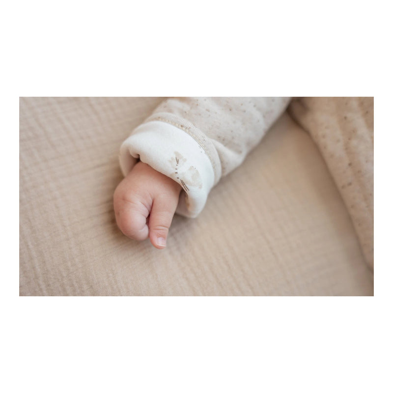 Reversible Babyjasje - Bunny/Nappy Sand