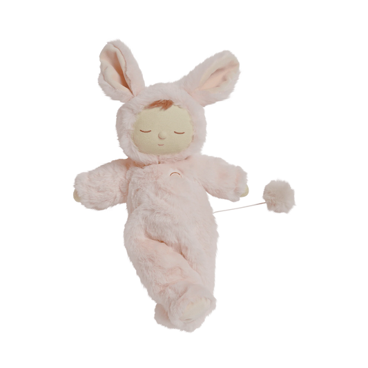 Lullaby Cozy Dinkum Bunny Moppet Pink