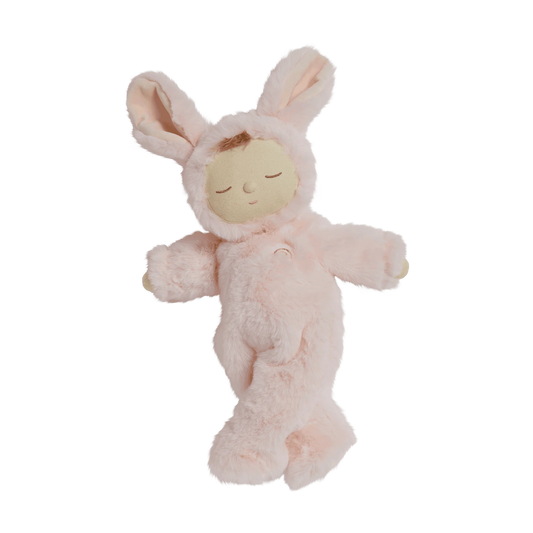 Lullaby Cozy Dinkum Bunny Moppet Pink