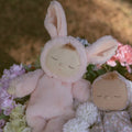 Lullaby Cozy Dinkum Bunny Moppet Pink