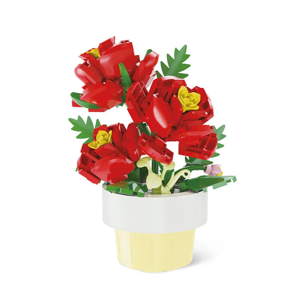 Mini Brick Garden - Rode Roos