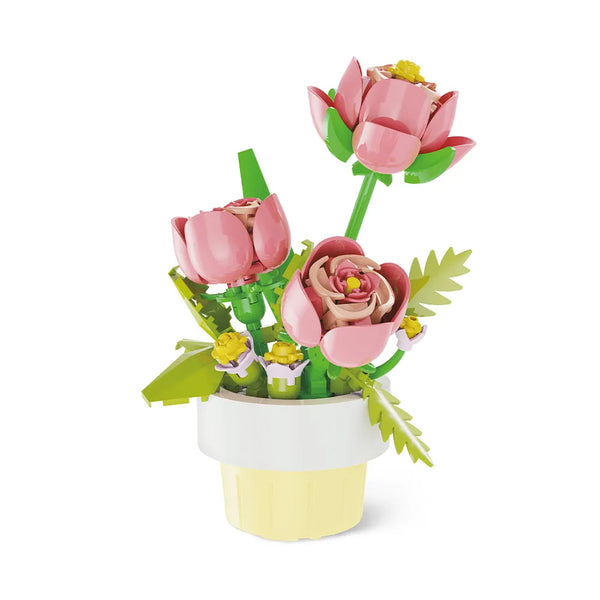 Mini Brick Garden - Roos Roze