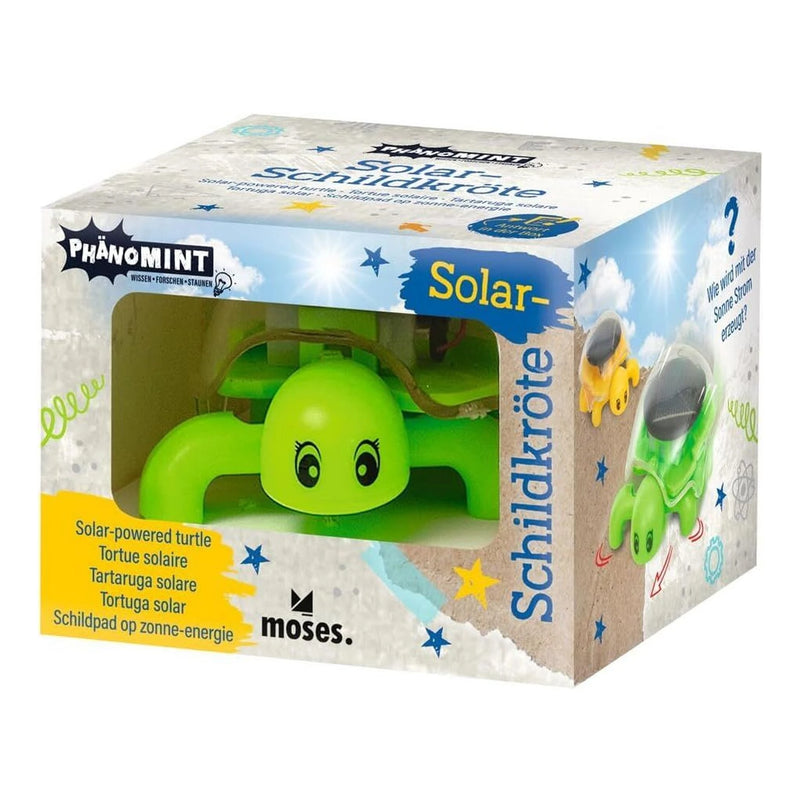 Schildpad op zonne-energie