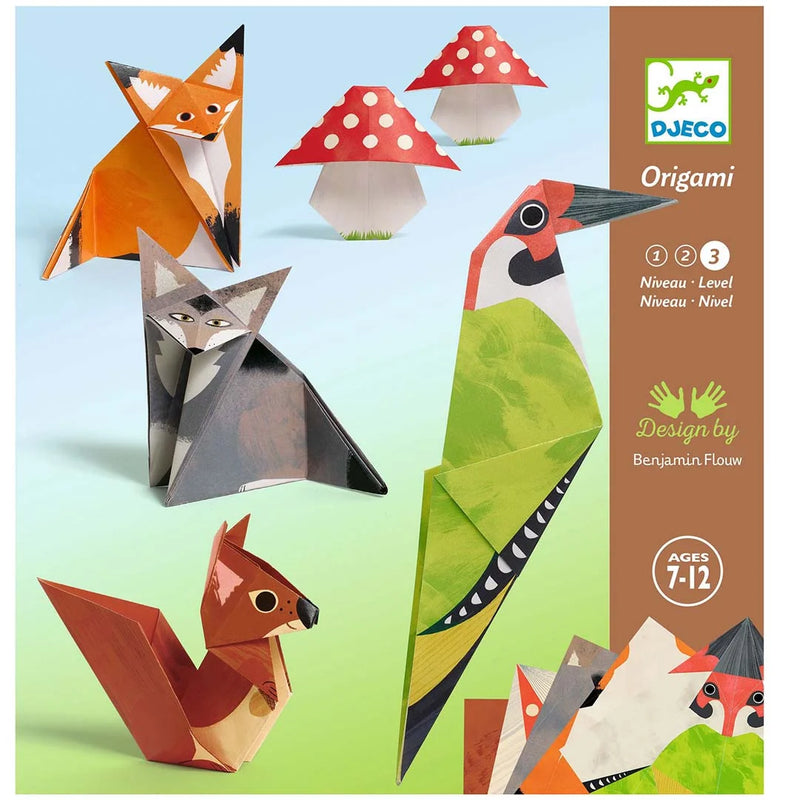 Origami bos dieren