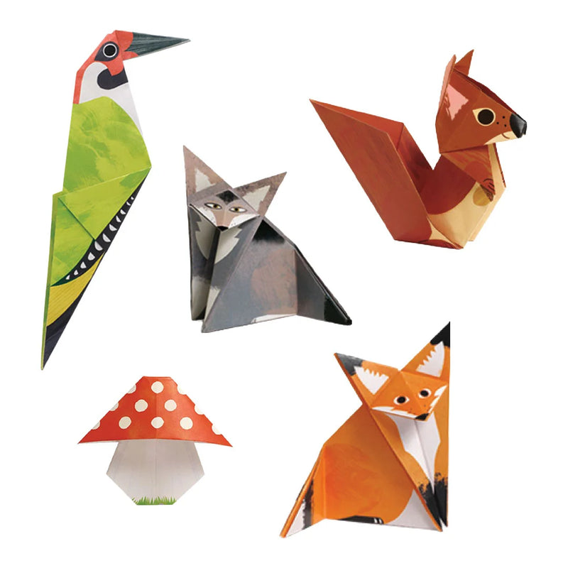 Origami bos dieren