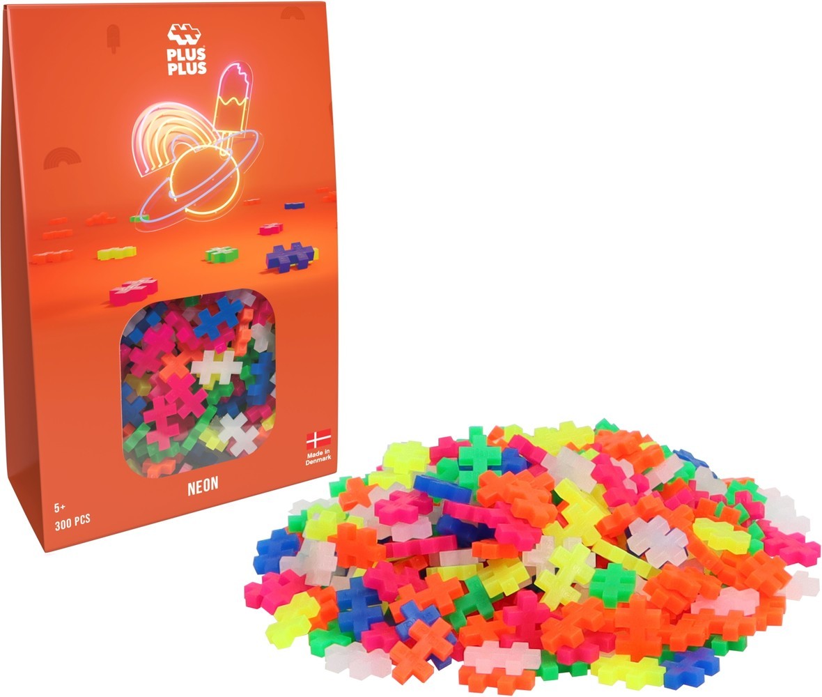 Bouwset Neon - 300 stuks