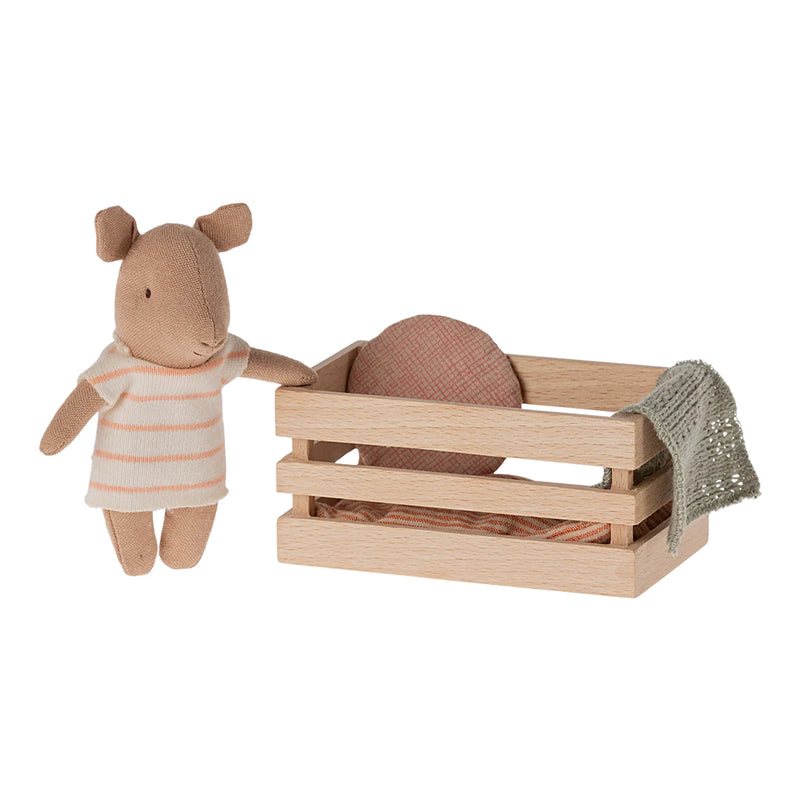Pig Baby in box Meisje