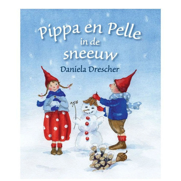 Pippa en Pelle in de sneeuw