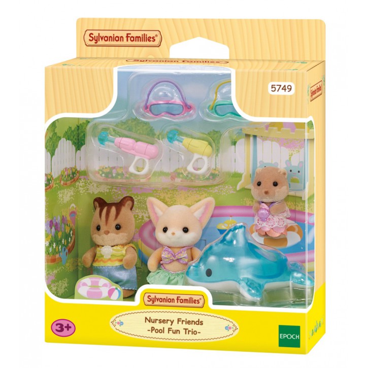 Nursery Friends Pool Fun Trio