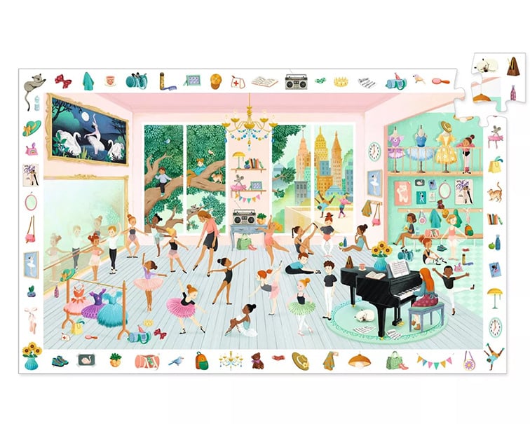 Puzzel dansschool observation 100 stukjes