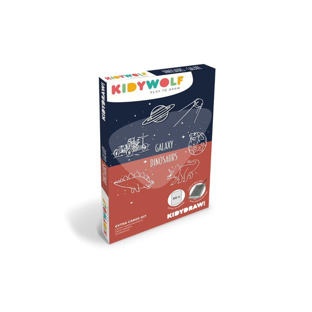 Kidydraw - Refill Galaxy & Dinosaurs