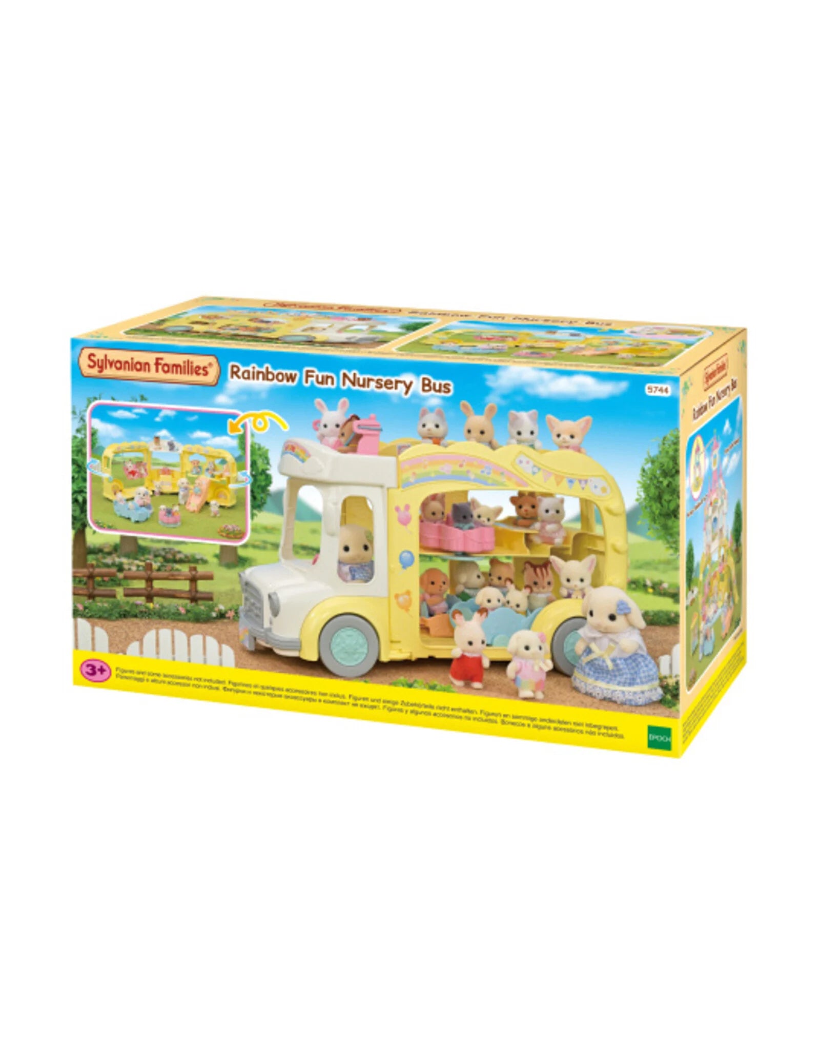 Rainbow Fun Nursery Bus