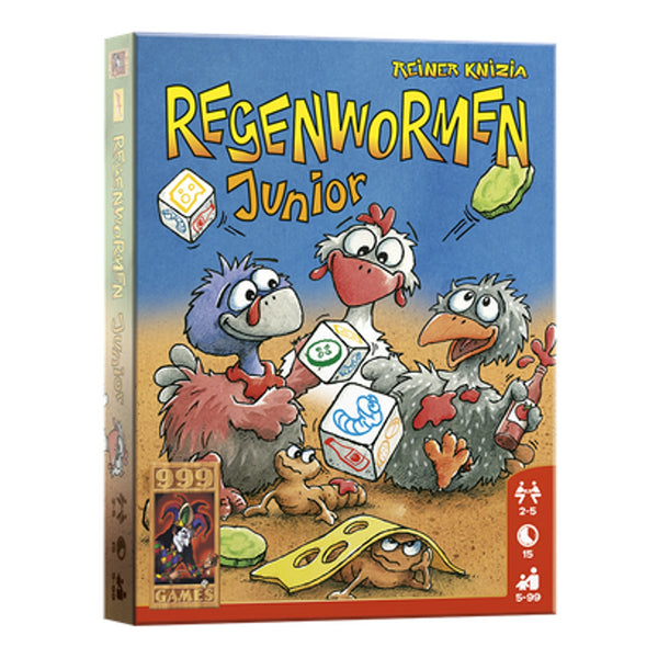 Regenwormen Junior - Dobbelspel