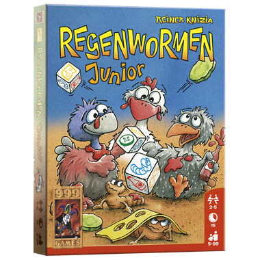 Regenwormen Junior - Dobbelspel